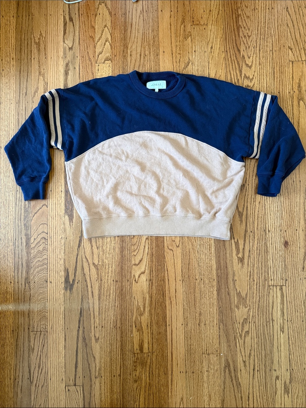 the Great. color block sweatshirt 1
